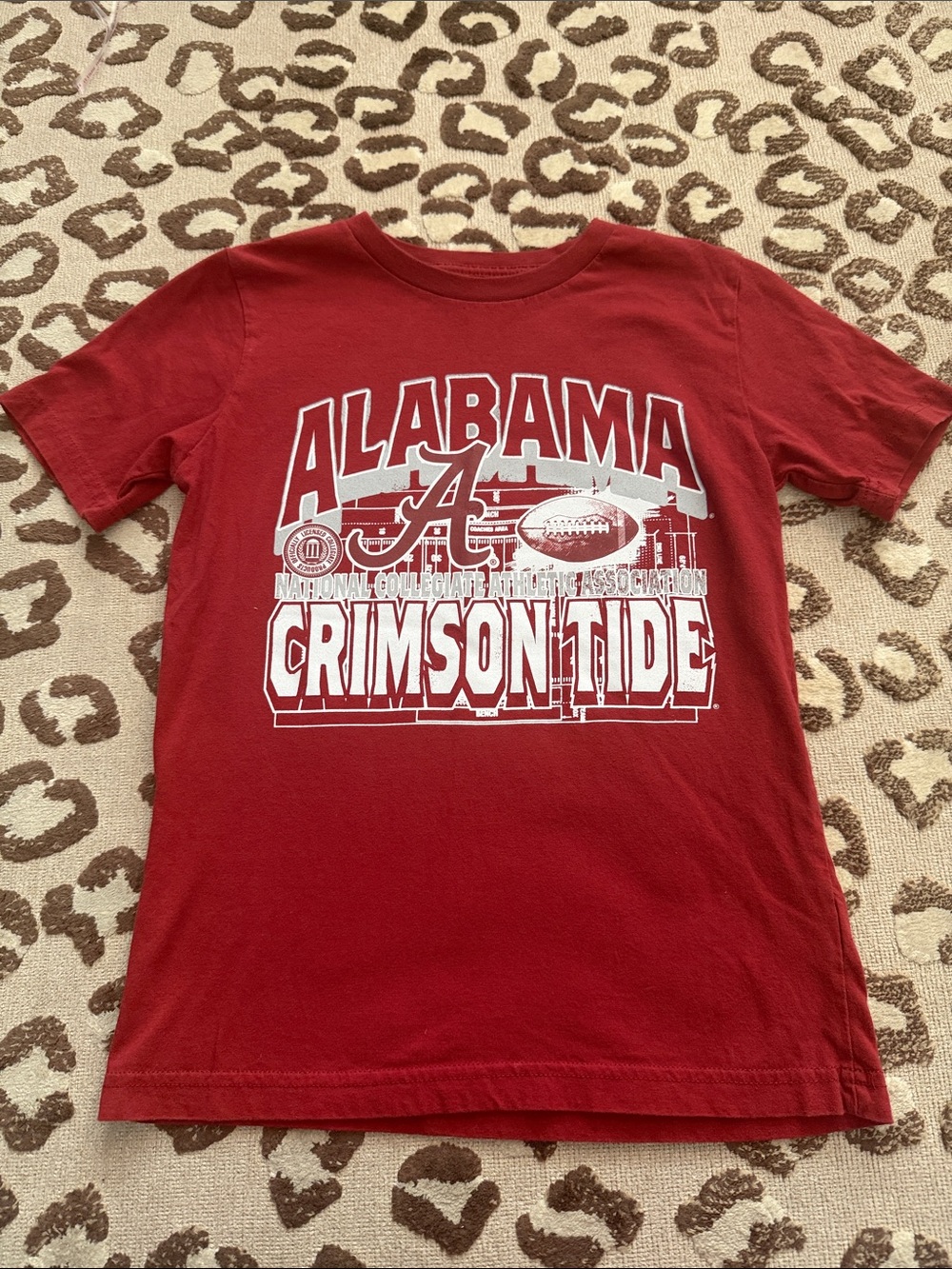 Alabama Crimson Tide Kids Red Graphic T-Shirt